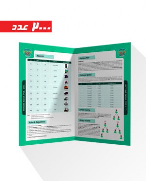 کاتالوگ و بروشور A2 دورو 2000 عددی